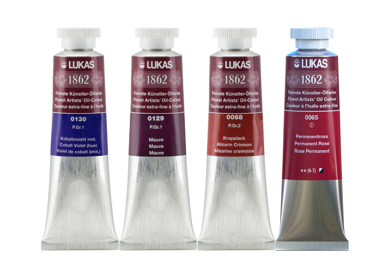 Lukas 1862 Professional Artist Oil Paint - Fast-Drying, Non-Yellowing, Highly Pigmented Oil Paint, Open Stock and Sets